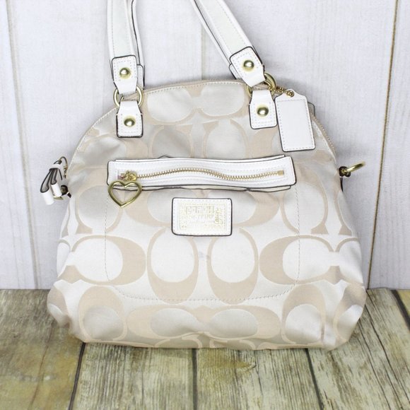 COACH Daisy Signature Foldover Shoulder Bag - Picture 2 of 12